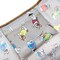 Wrapables Large & Small Foldable Tote Nylon Reusable Grocery Bags, Set of 2